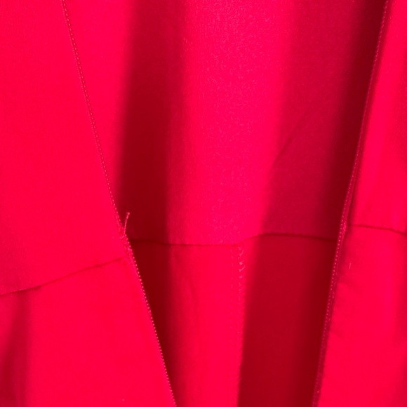 Wayf Red Ruffle-Strap Jumpsuit - Picture 4 of 7